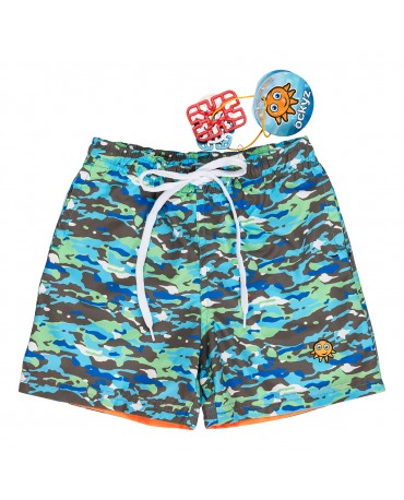 STORM GREEN SWIM SHORT