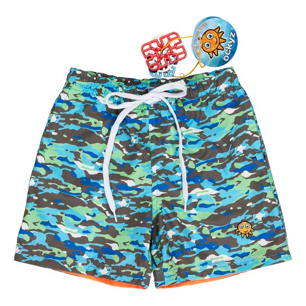 STORM GREEN SWIM SHORT