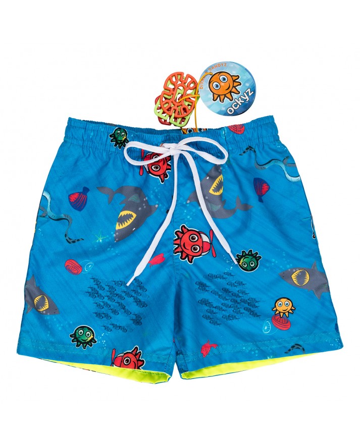 STORM BLUE SWIM SHORT